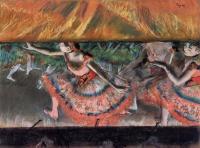 Degas, Edgar - Lowering the Curtain